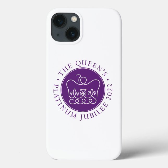 Queen's Platinum Jubilee Case-Mate iPhone Case (Back)