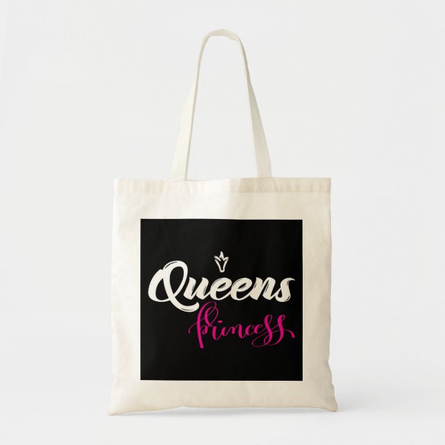 Queens Princess Tote Bag (Front)