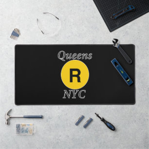 Queens R Train Desk Mat