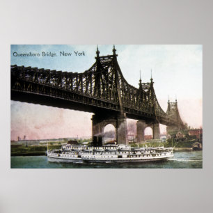 Queensboro Bridge, New York Poster