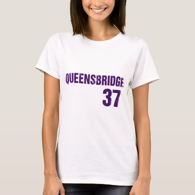 Queensbridge Purple T-Shirt (Front)