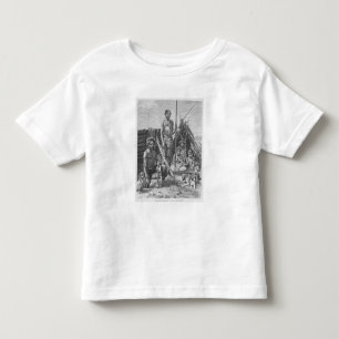 Queensland aborigines engraved from a photograph toddler T-Shirt