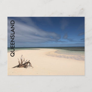 queensland beach life postcard