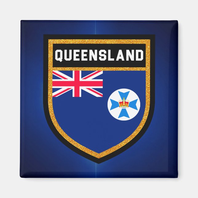 Queensland Flag Magnet (Front)