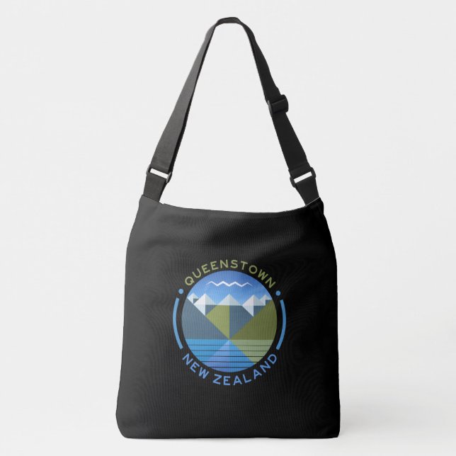 QUEENSTOWN NEW ZEALAND CROSSBODY BAG (Front)