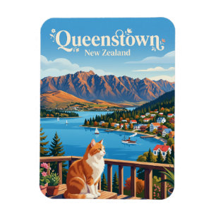Queenstown New Zealand Magnet
