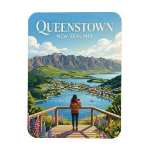 QUEENSTOWN NEW ZEALAND MAGNET