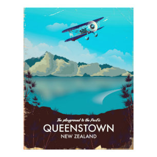 Queenstown New Zealand Photo Print