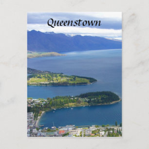 queenstown nz postcard
