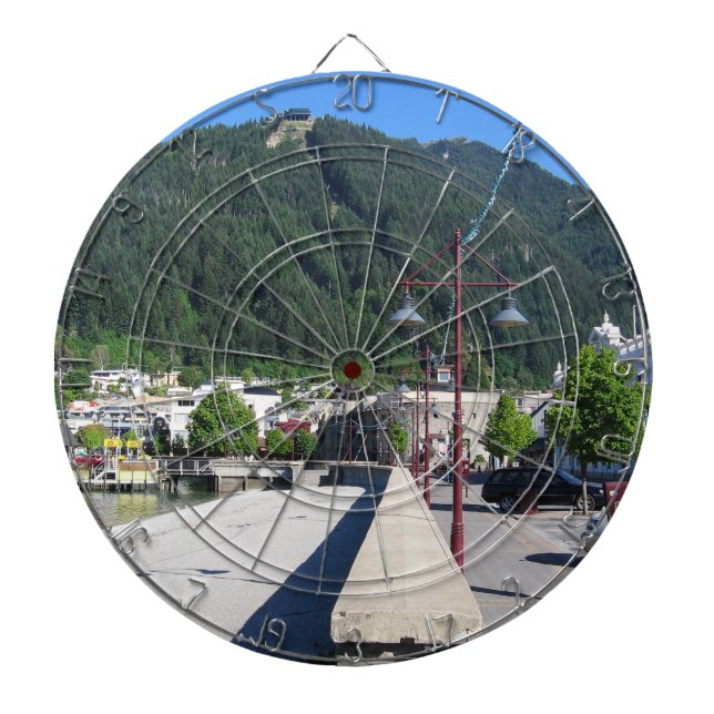 Queenstown, Otago, New Zealand Dartboard (Front)