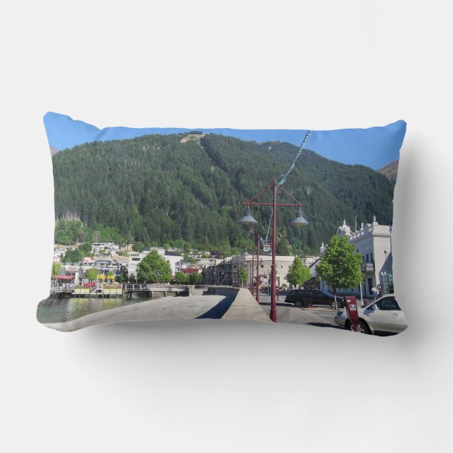 Queenstown, Otago, New Zealand Lumbar Cushion (Front)