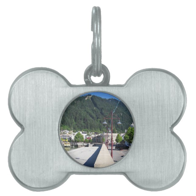 Queenstown, Otago, New Zealand Pet Tag (Front)