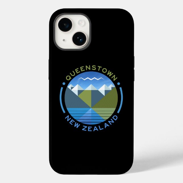 QUEENSTOWN SOUTH ISLAND NEW ZEALAND Case-Mate iPhone CASE (Back)