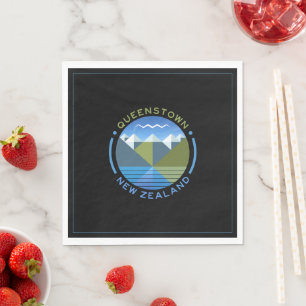 QUEENSTOWN SOUTH ISLAND NEW ZEALAND NAPKIN