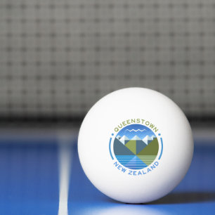 QUEENSTOWN SOUTH ISLAND NEW ZEALAND PING PONG BALL