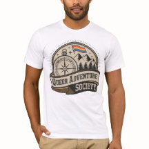 Queer Adventure Society Shirt - Vintage Explorer