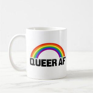 QUEER AF COFFEE MUG
