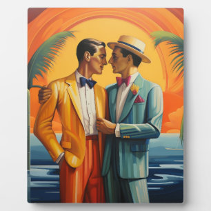 Queer and Chic: Art Deco's Love Legacy Plaque