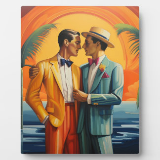 Queer and Chic: Art Deco's Love Legacy Plaque