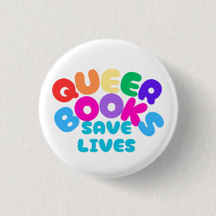 Queer Books Save Lives button
