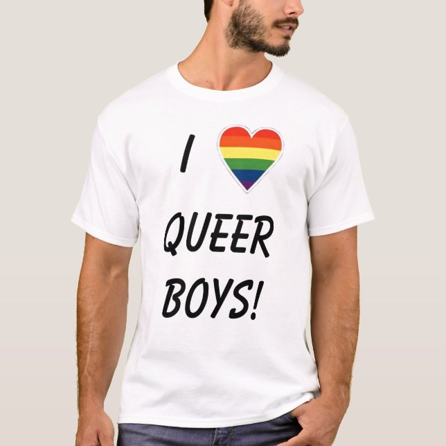 queer boys T-Shirt (Front)