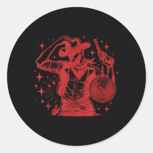 Queer Cowboy Embrace Secret Romance Cowboy Gay Classic Round Sticker