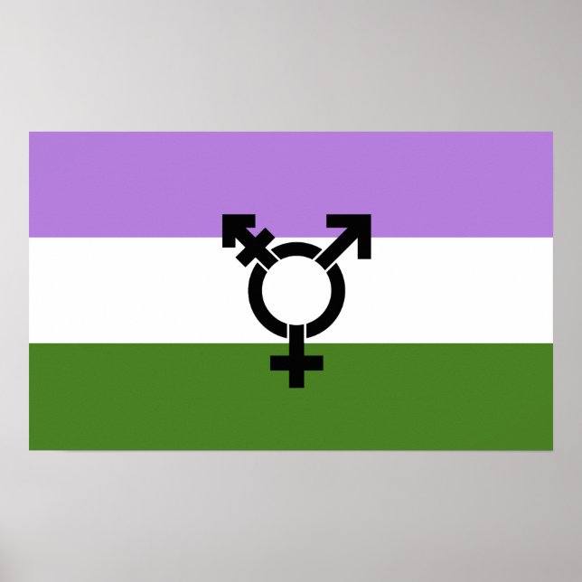 Queer - Gender Queer Pride Poster (Front)