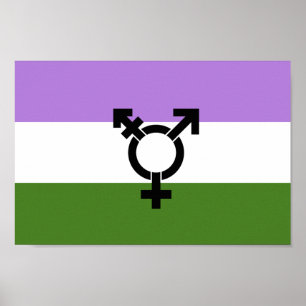 Queer - Gender Queer Pride Poster