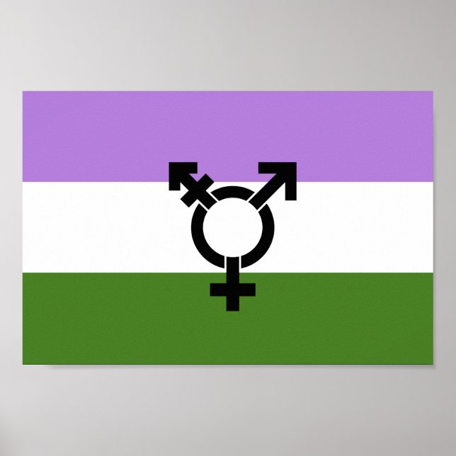 Queer - Gender Queer Pride Poster (Front)