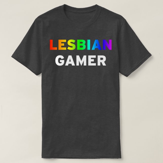 Queer Lesbian LGBT WLW Women Loving Gift Idea Prid T-Shirt (Design Front)