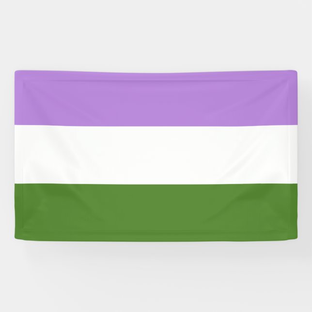 Queer Pride Flag Banner (Horizontal)