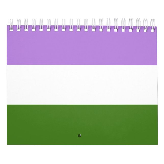 Queer Pride Flag Calendar (Cover)