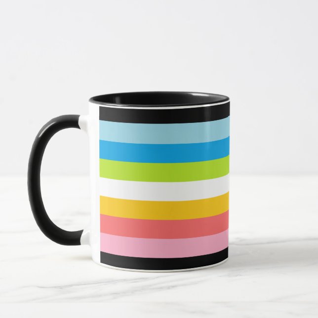 Queer Pride Flag Mug (Left)