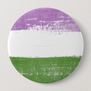 Queer Pride Paint 10 Cm Round Badge