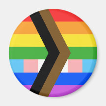 Queer SCV Progress Arrow Magnet