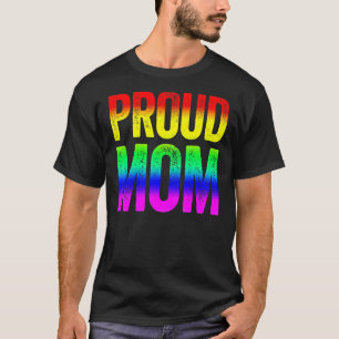 Queer Women  Proud Mum Lesbian Lgbtq Pride Month L T-Shirt