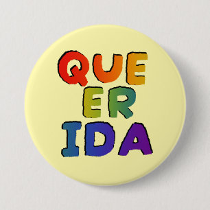 Queerida - Queer and Loved 7.5 Cm Round Badge