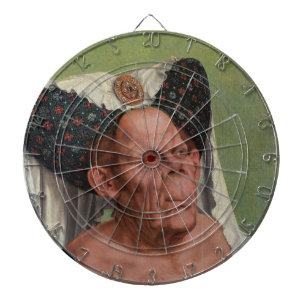 Quentin Matsys - A Grotesque Old Woman Dartboard