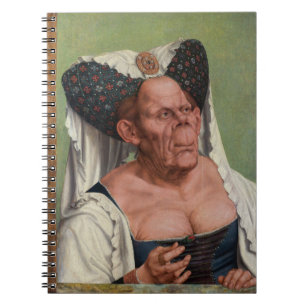 Quentin Matsys - A Grotesque Old Woman Notebook