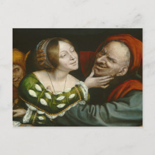 Quentin Matsys - Ill-Matched Lovers Postcard