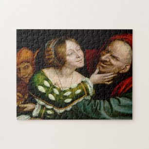 Quentin Matsys - Matched Lovers Jigsaw Puzzle