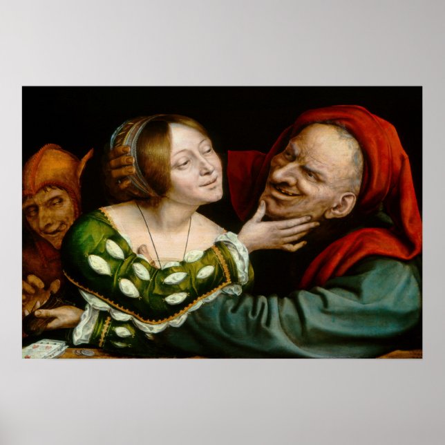 Quentin Matsys - Matched Lovers Poster (Front)