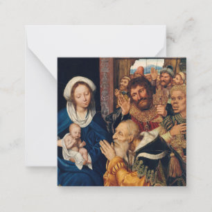 Quentin Matsys - The Adoration of the Magi Card