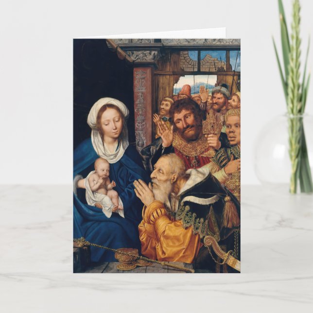 Quentin Matsys - The Adoration of the Magi Card (Front)