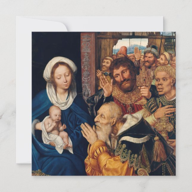 Quentin Matsys - The Adoration of the Magi Thank You Card (Front)