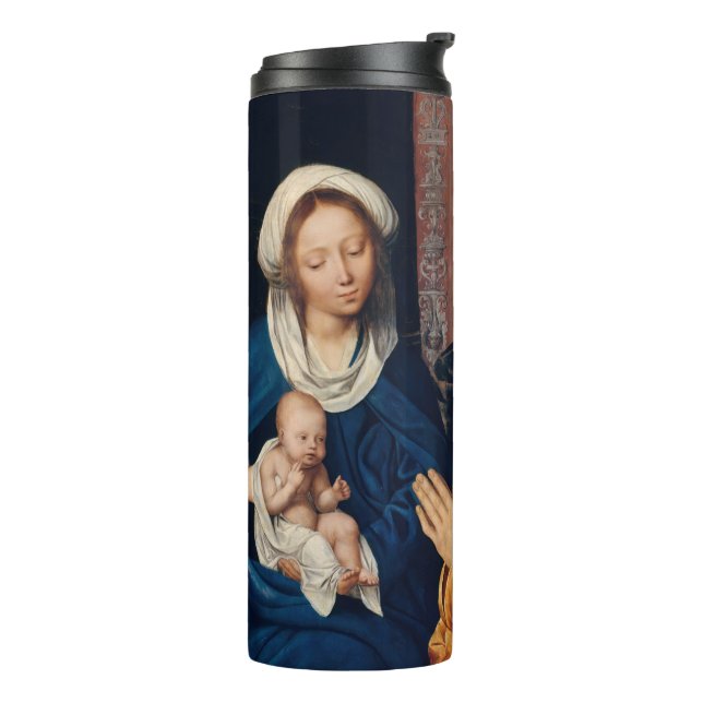 Quentin Matsys - The Adoration of the Magi Thermal Tumbler (Rotated Left)