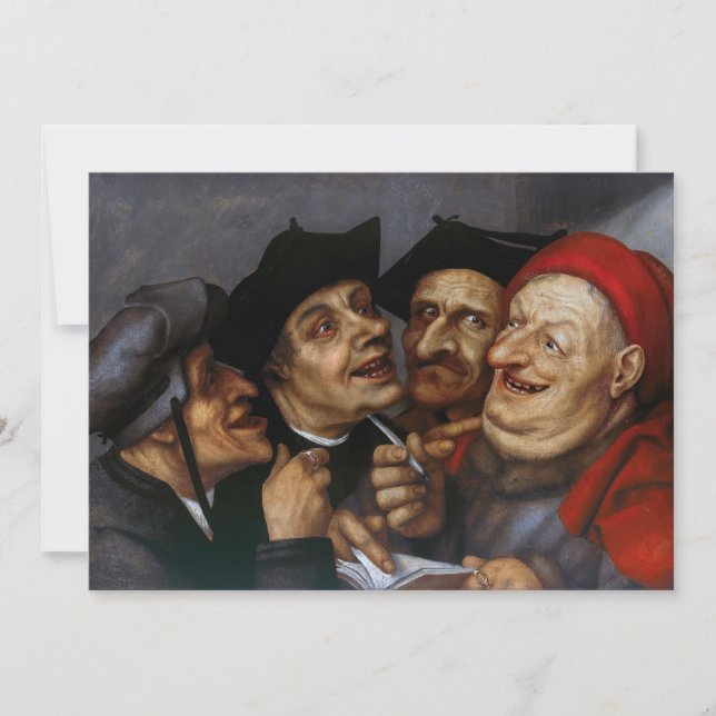 Quentin Matsys - The Purchase Agreement Invitation (Front)