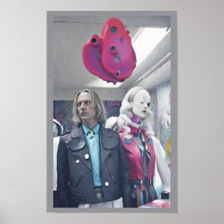 Quentin Tarantino Reject Characters Poster