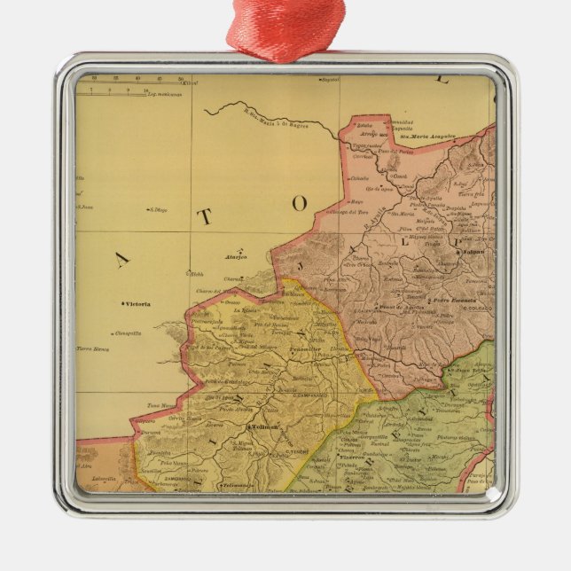 Queretaro Metal Tree Decoration (Front)