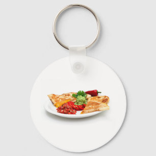 Quesadilla Key Ring